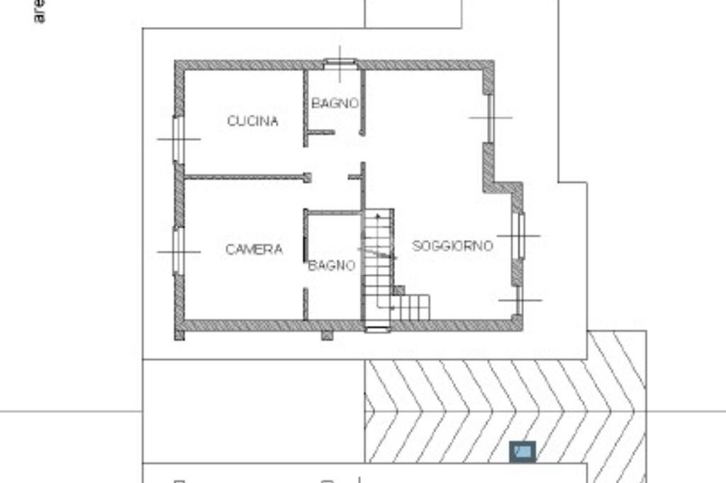 Villa Via Buttigliera alta, Rosta - planimetria 1