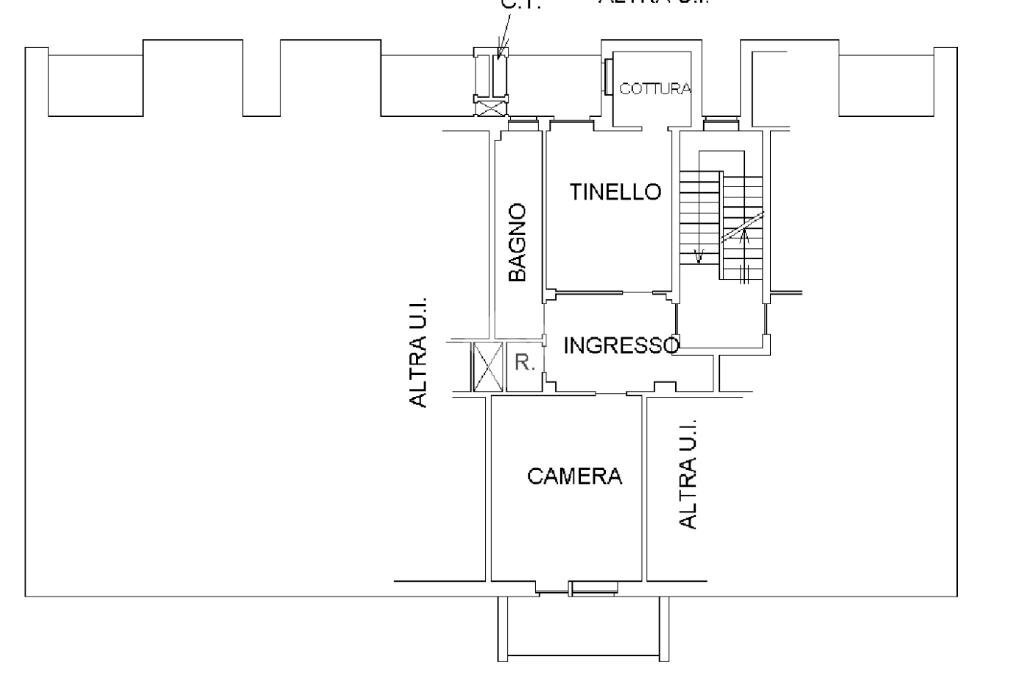 Bilocale Via rametti, Giaveno - planimetria 1