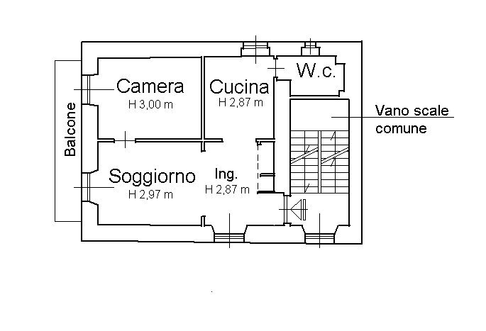 plan.png - Bilocale piazza matteotti, Sarzana - planimetria 1