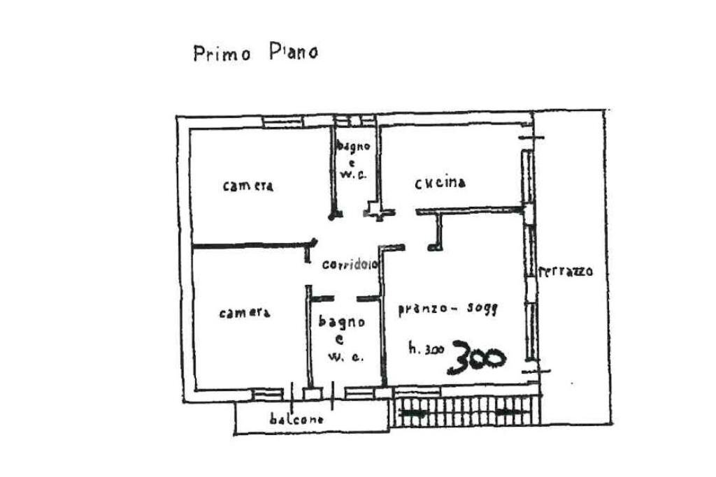 Villa Strada Castelnuovo Nigra, Castellamonte - floor plans 1