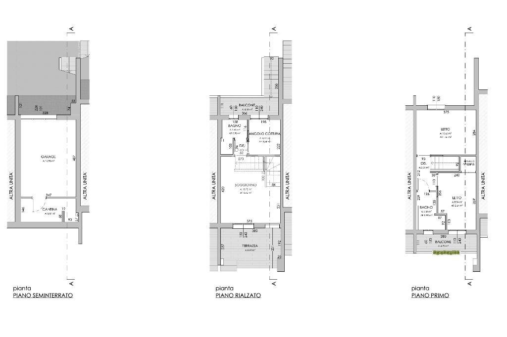 Villa a Schiera Via Arezzo, Cervia - planimetria 1