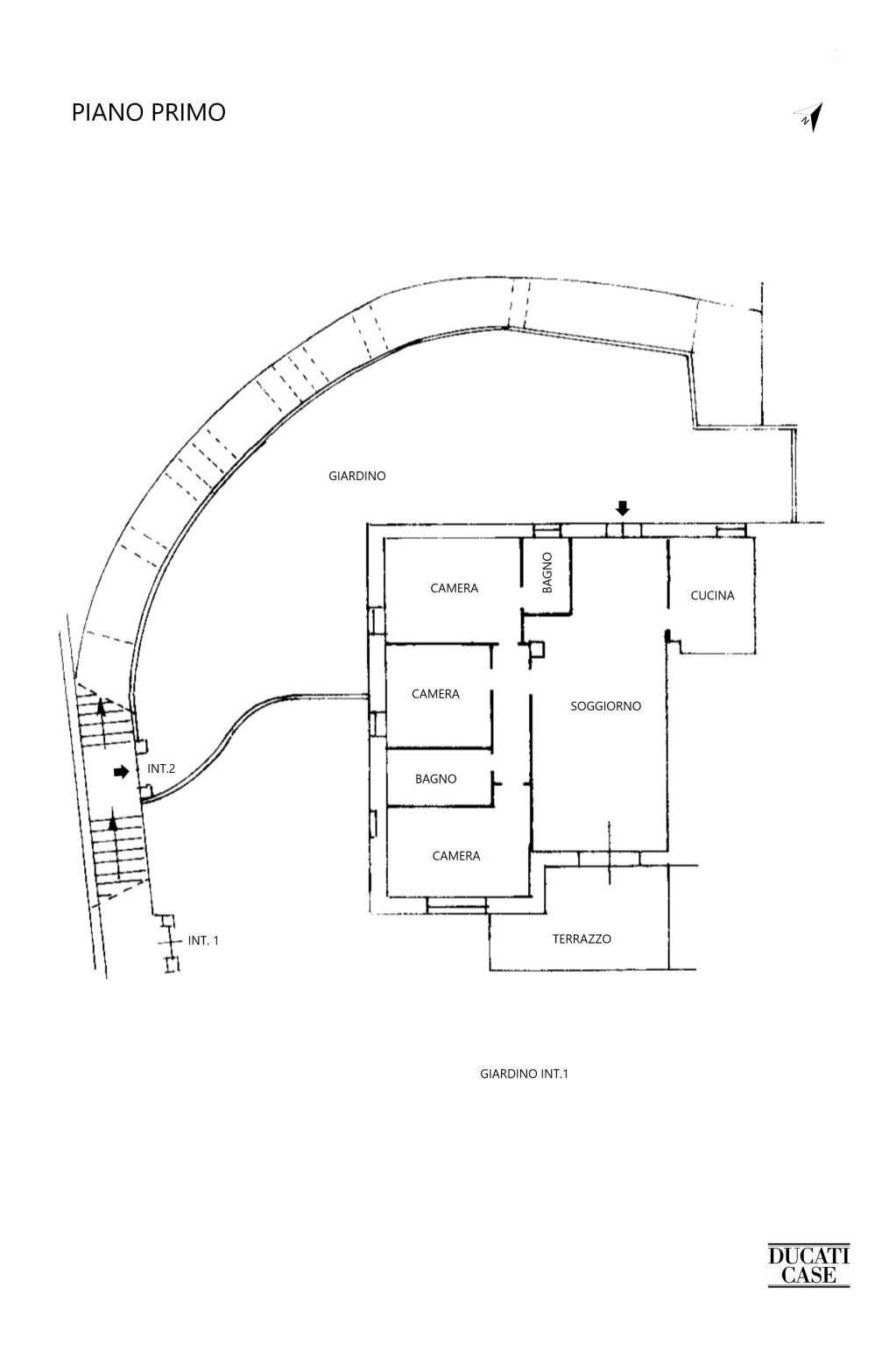 Quadrilocale via San Lorenzo, Santa Margherita Ligure - planimetria 1