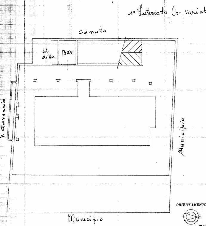 Box via Garessio, Torino - floor plans 1