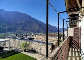 Vista - Trilocale via alle Scuole, 75, Berbenno di Valtellina - foto 3
