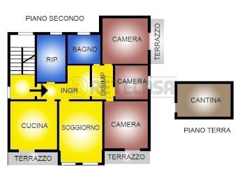 Retecasa_Valdagno - Planimetria - Apartment Recoaro Terme - photo 18