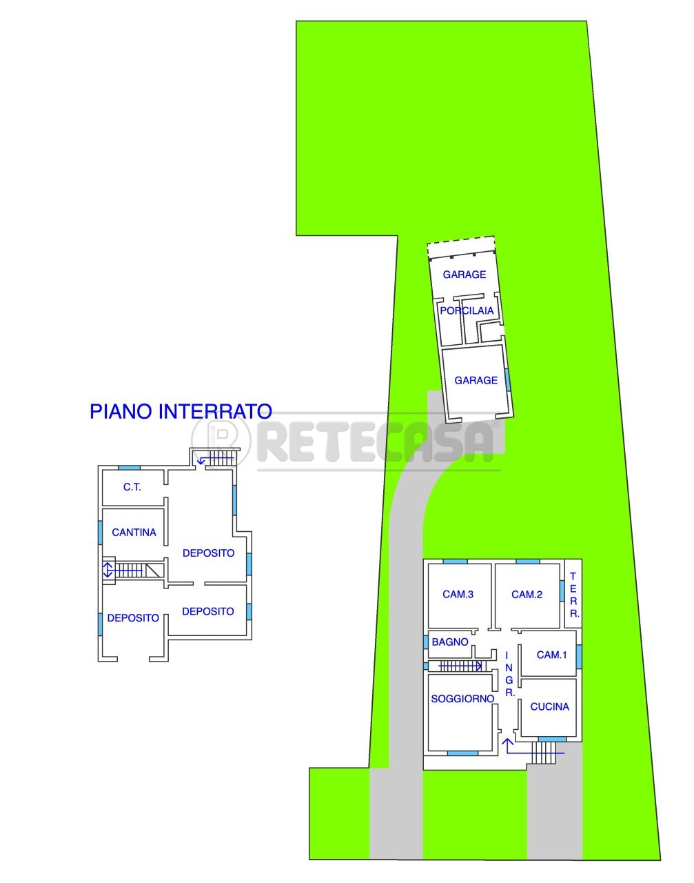 PLANIMETRIA - Villa VIA BATTISTI 40, Chiopris-Viscone - planimetria 1