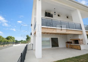 Vista retro2 - Casa indipendente Via Ponte 56, Castegnero - foto 6