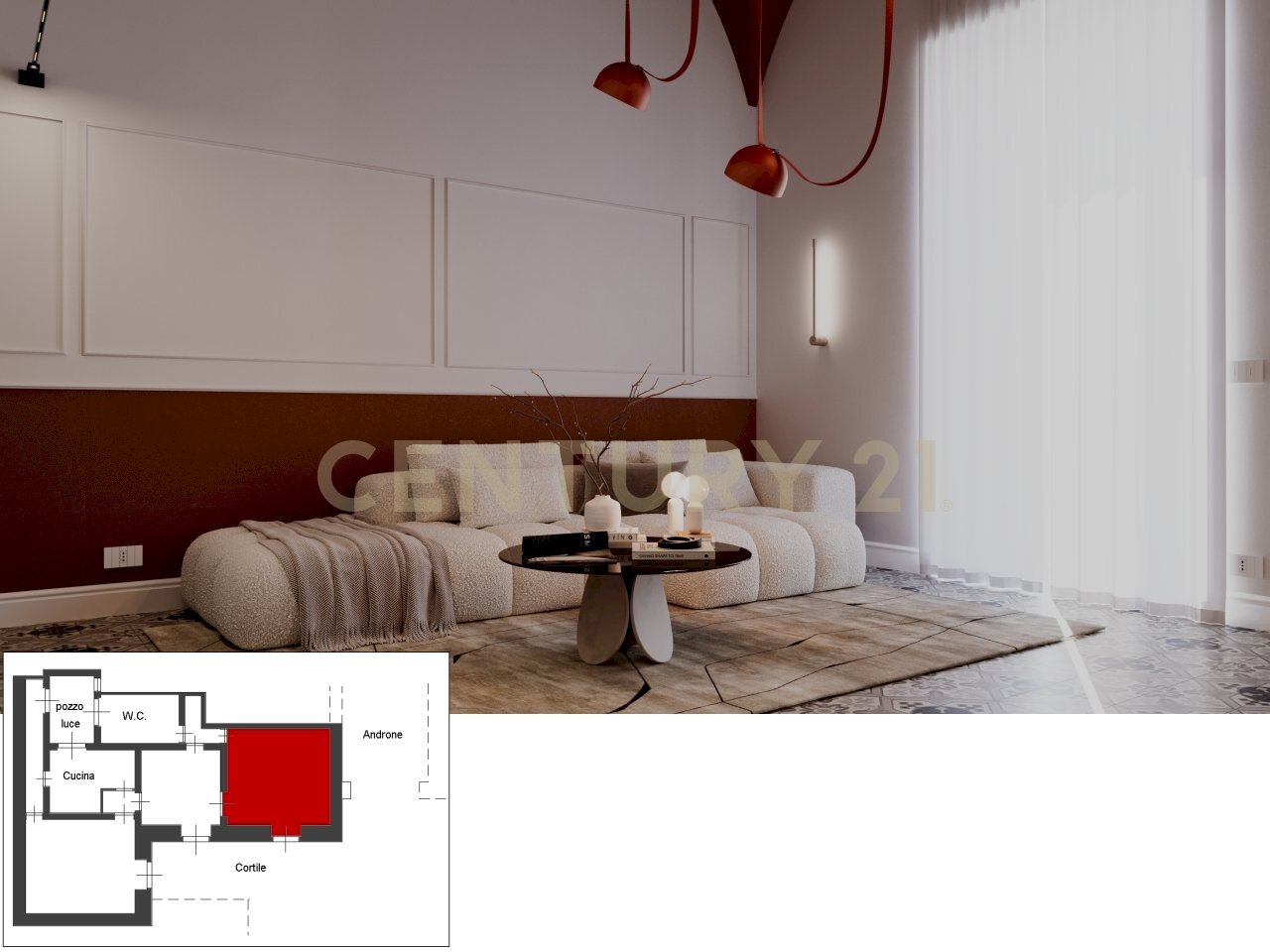 1. Living.jpg - Trilocale Via Monserrato 74, Catania - foto 1