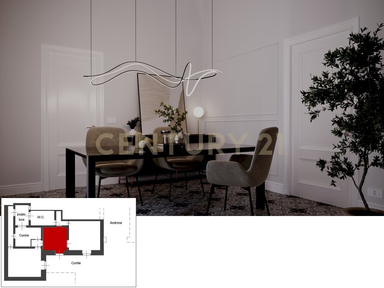 2. Living.jpg - Trilocale Via Monserrato 74, Catania - foto 3