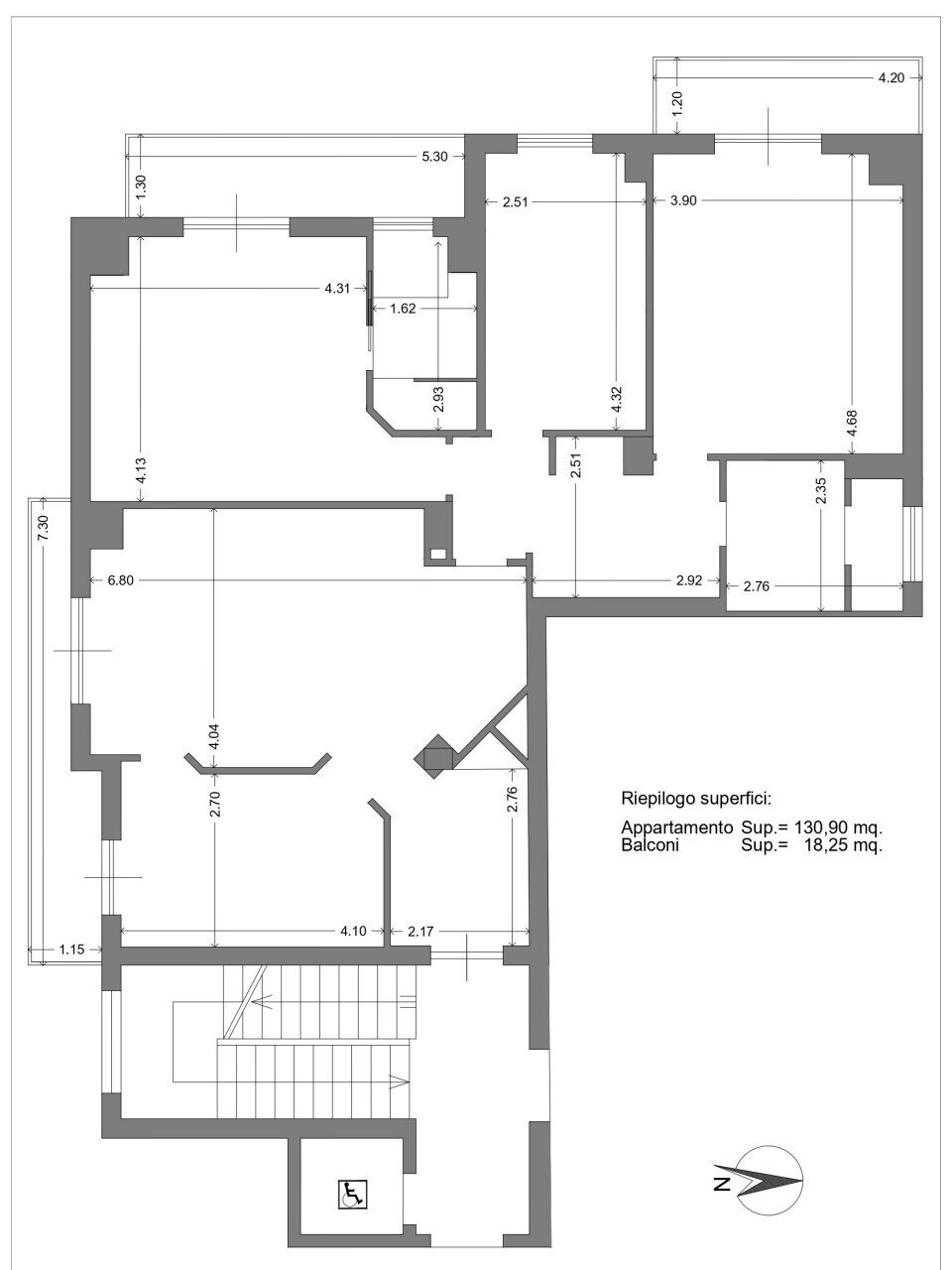planimetria.jpg - Appartamento via Piemonte, San Benedetto del Tronto - planimetria 1