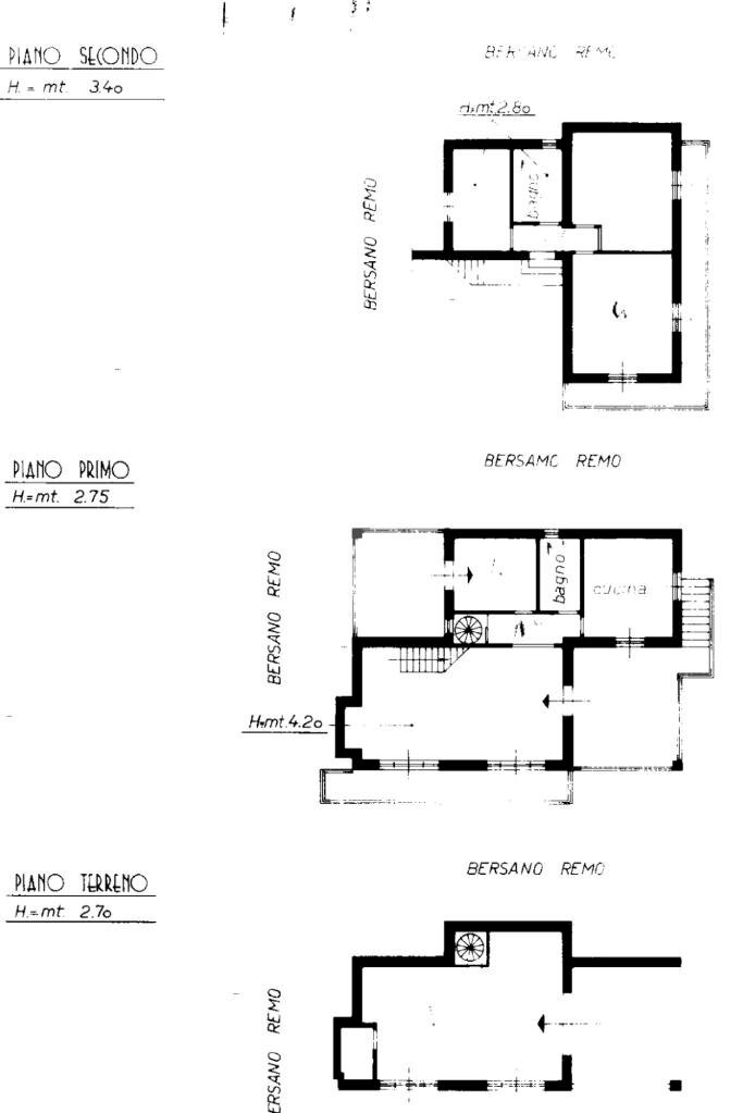 Villa Via Salita Bricco, Mignanego - floor plans 1