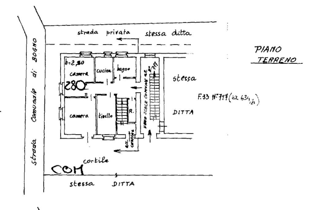 Casa indipendente Via Magnetti, Coassolo Torinese - planimetria 1
