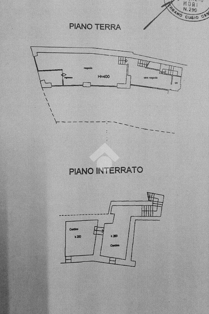 Shop Via San Vittore, Verbania - floor plans 1