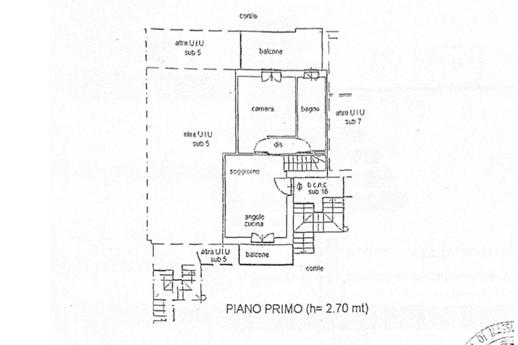 Four-room apartment Via Pavese, Rivalta di Torino - floor plans 1