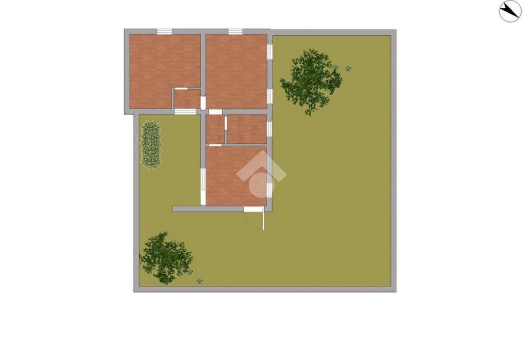Trilocale Via Cassolnovo, Abbiategrasso - planimetria 1