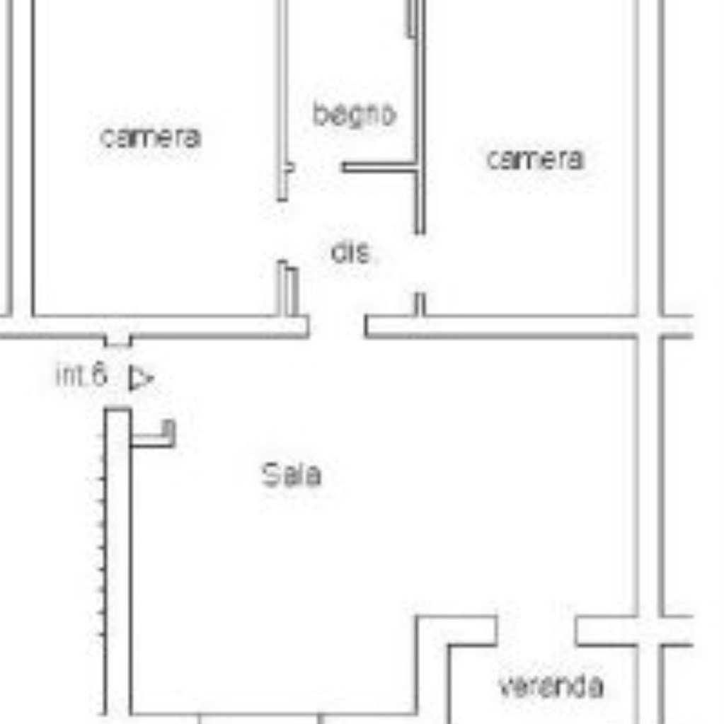 Trilocale Via Ferrarese, 156, Bologna - planimetria 1