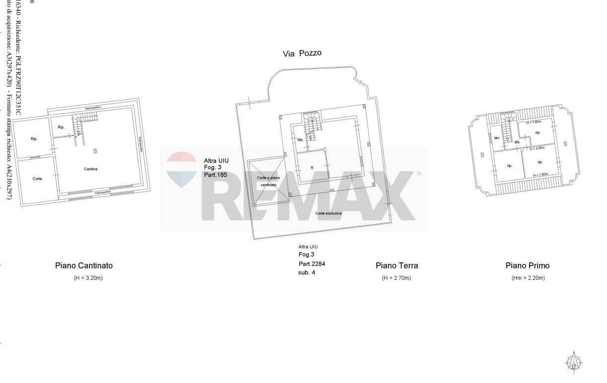 Pianta 2D - Villa Via del Pozzo
 
21/A, San Giovanni la Punta - planimetria 1