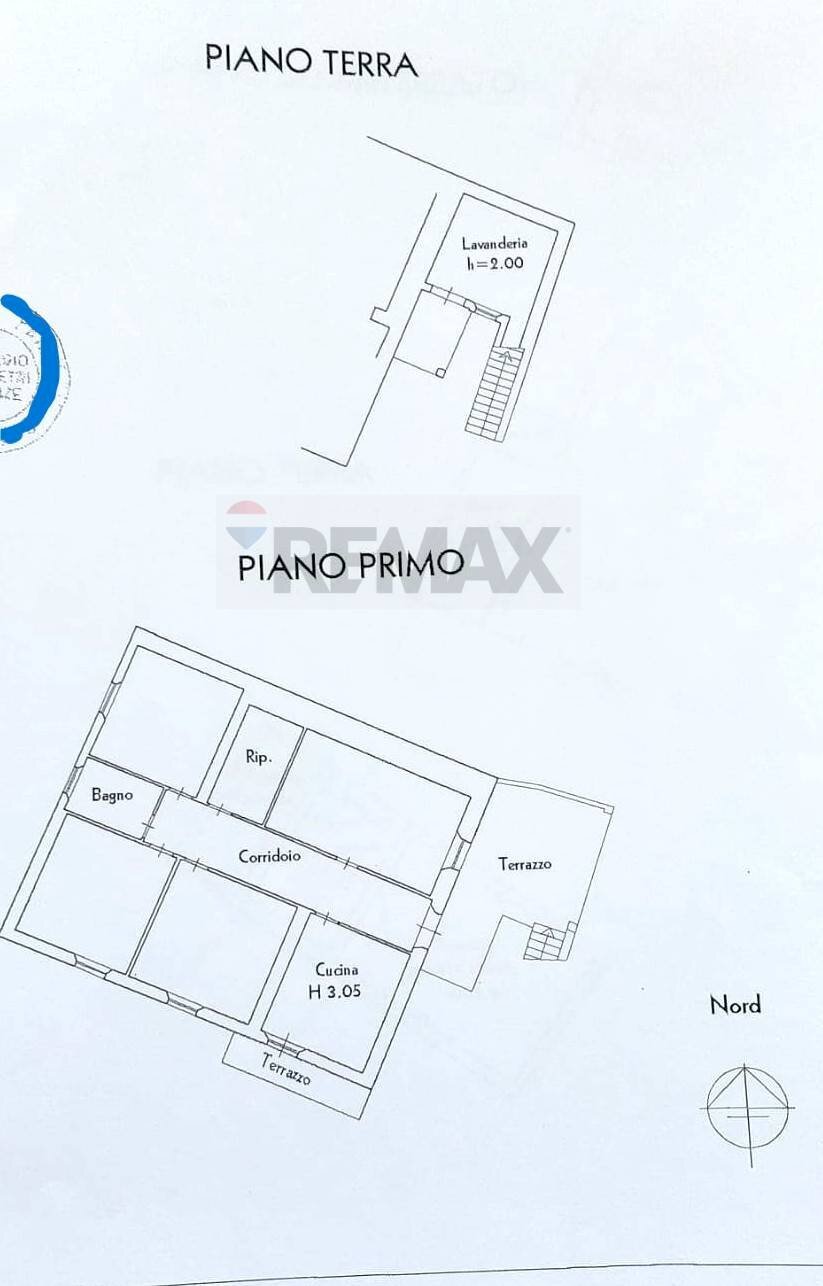 Pianta 2D - Rustico Via Di S.Amato
 
15, Vinci - planimetria 1