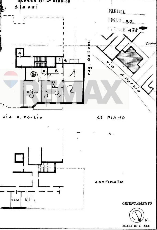 Pianta 2D - Three-room apartment Via Porzio
 
1, Casalmaggiore - floor plans 1