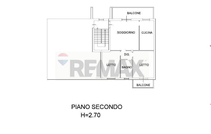 Pianta 2D - Trilocale via Vialato
 
3, Cadelbosco di Sopra - planimetria 1