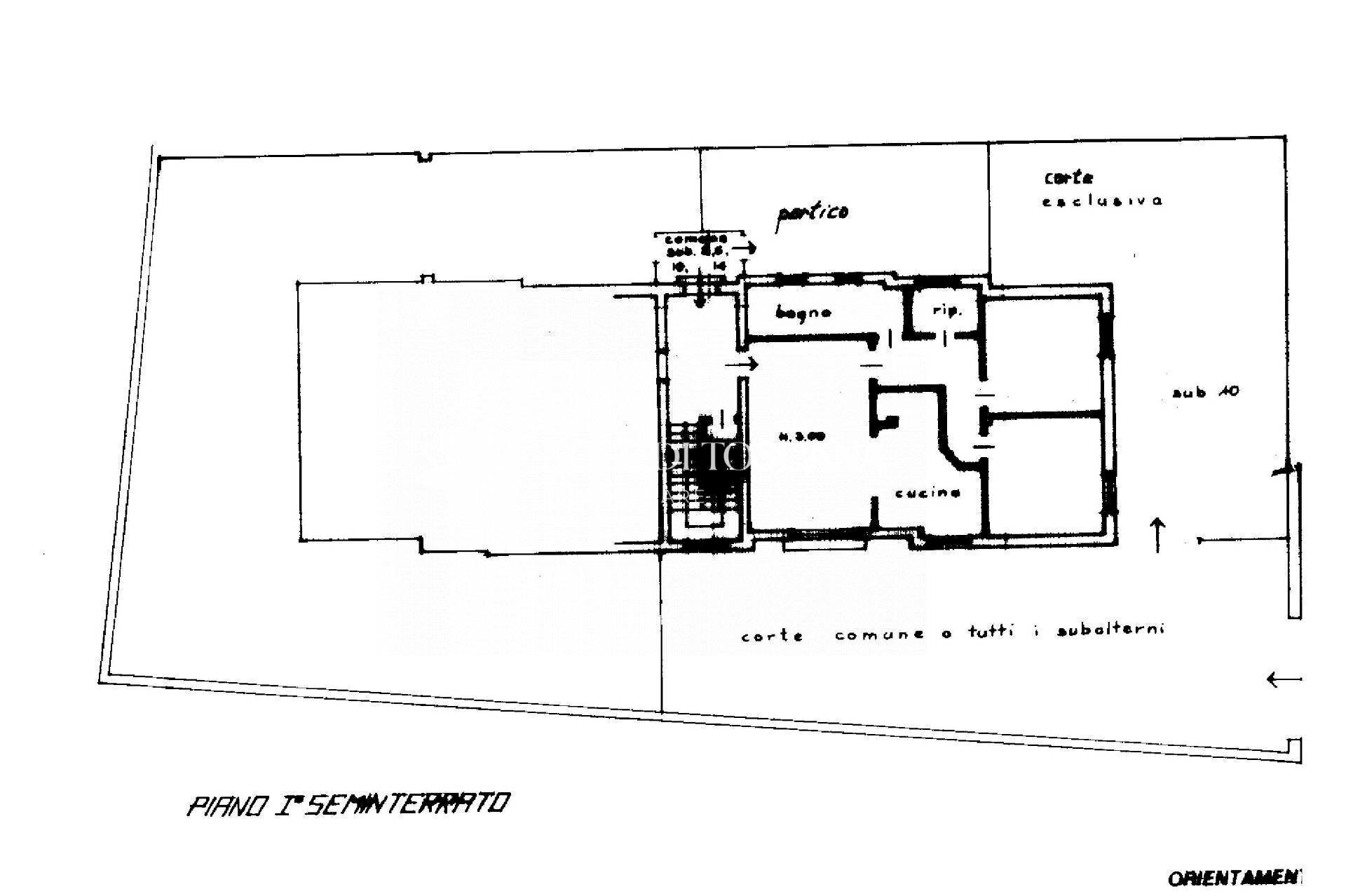 Foto 30 - Quadrilocale Via vittoria veneto, Torrita di Siena - planimetria 1