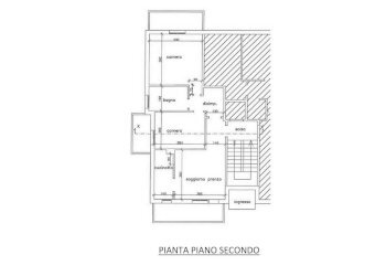 Planimetria - Trilocale via Neri da Rimini, 37, Rimini - foto 25