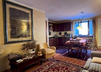 Soggiorno - Trilocale via Monfol, 22, Sauze d'Oulx - foto 1