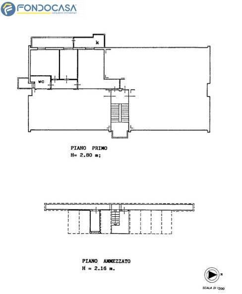 Foto 2 - Three-room apartment Via Fratelli Cervi, San Benedetto del Tronto - floor plans 1