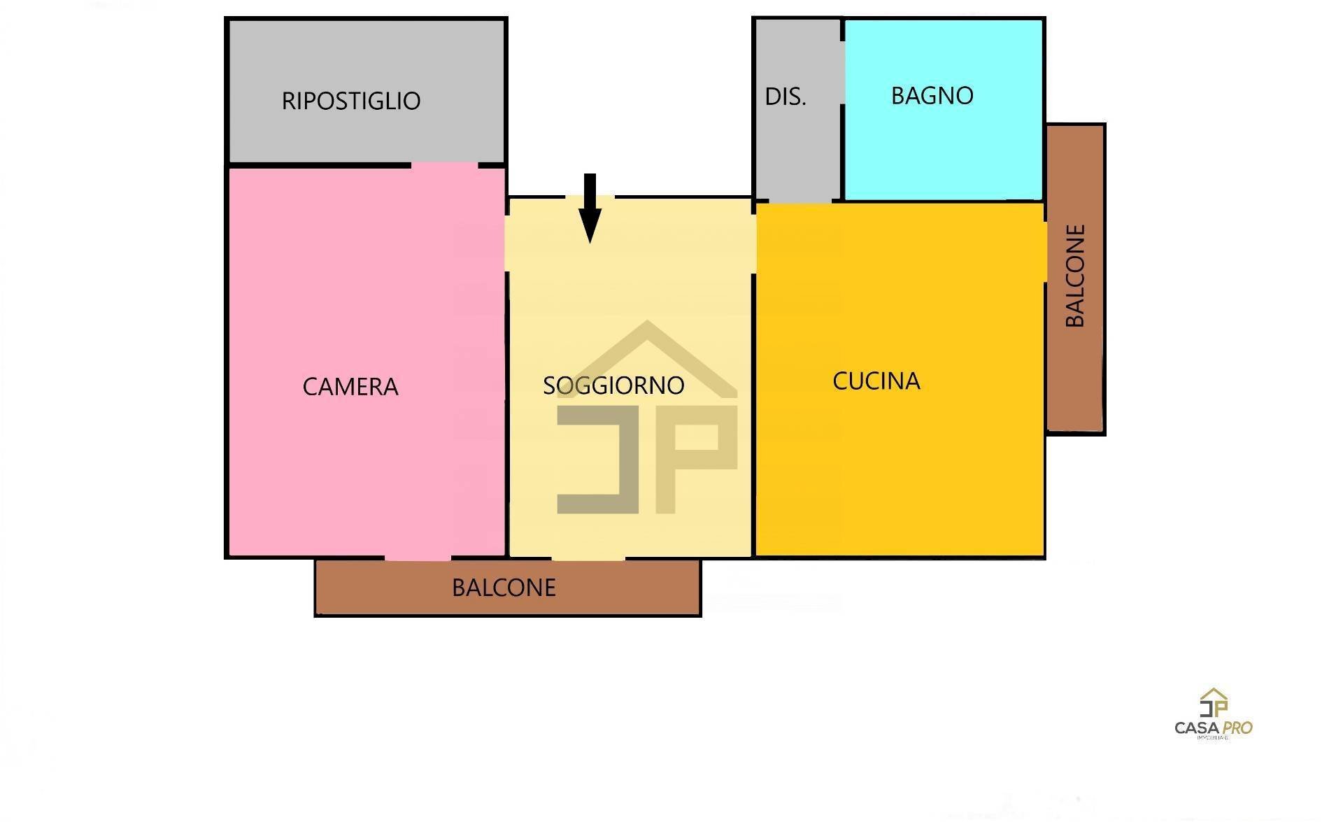 Foto 17 - Trilocale Via Tenente Giuseppe Buffa
 
0, Castellammare del Golfo - planimetria 1
