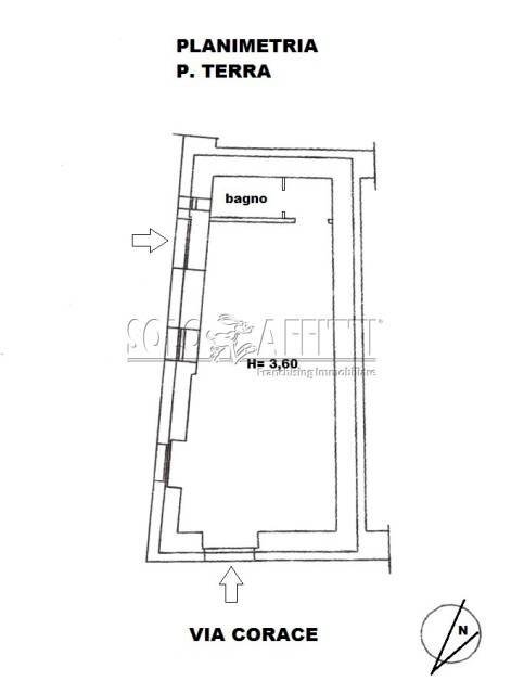 Foto 8 - Shop via Corace
 
39, Catanzaro - floor plans 1