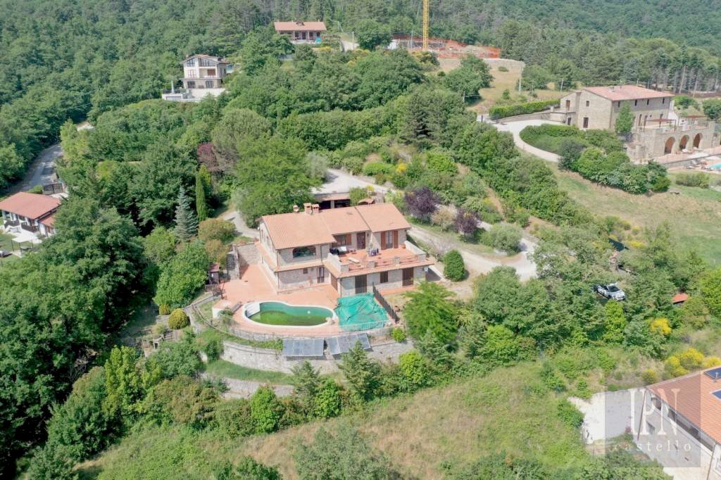 Vista - Villa strada Statale del Niccone, Lisciano Niccone - photo 2