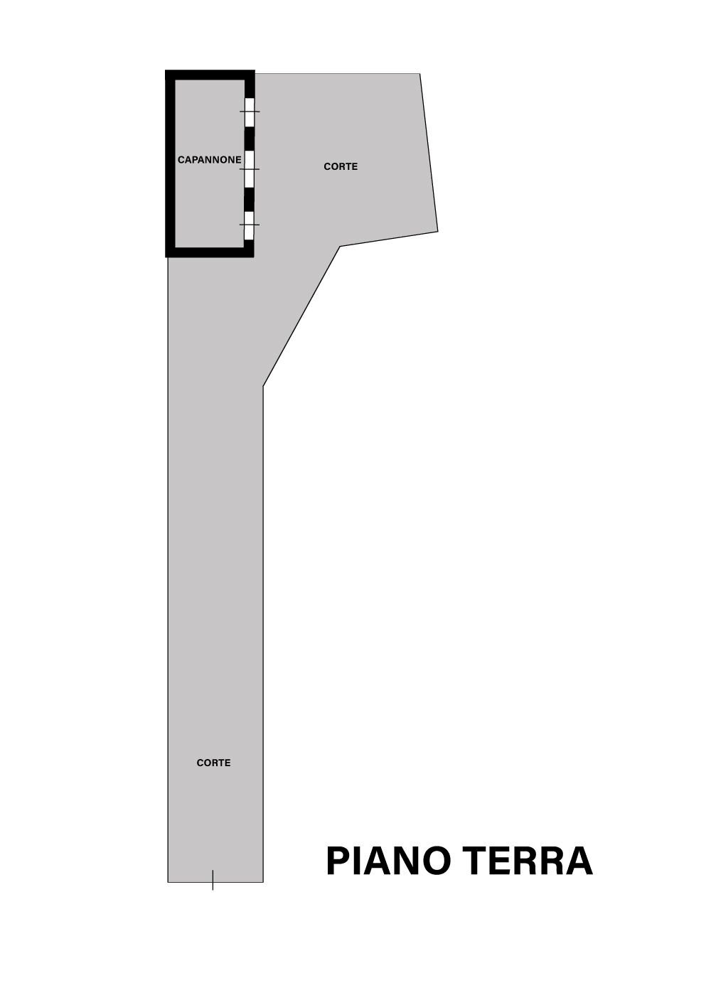 Magazzino via Navicella, Forlì - planimetria 1