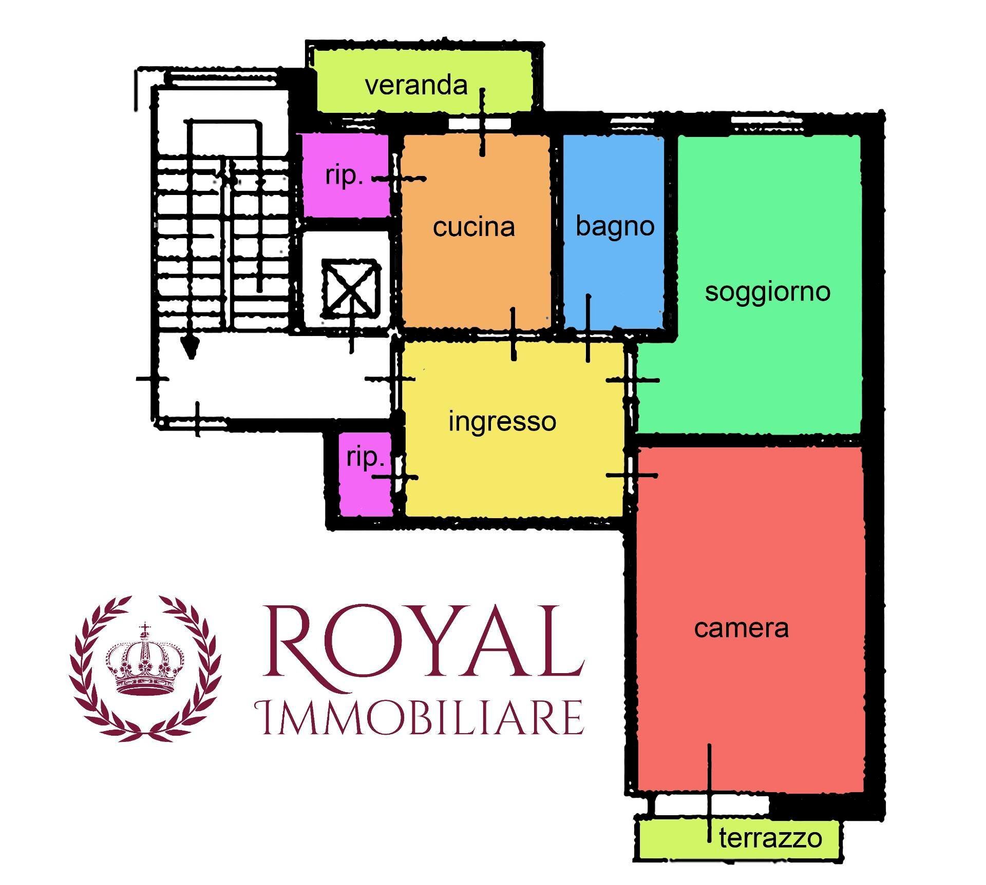 Foto 28 - Three-room apartment Viale Degli Avvalorati, Livorno - floor plans 1
