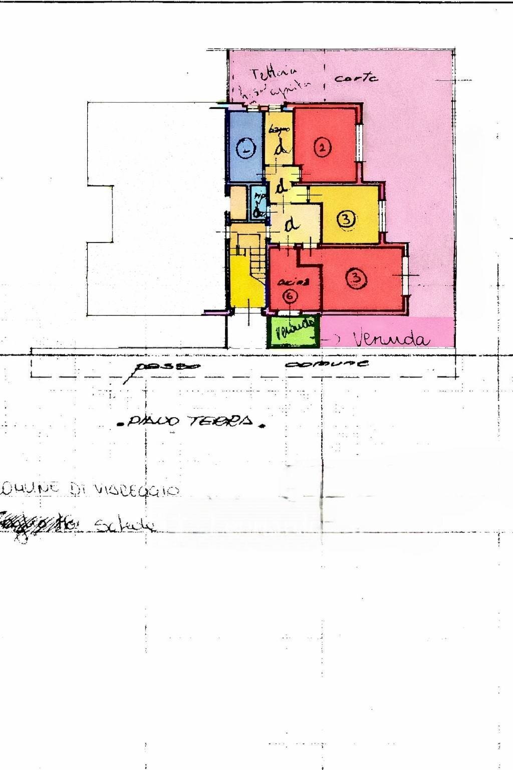 Foto 8 - Apartment via ciabattini, Viareggio - floor plans 1
