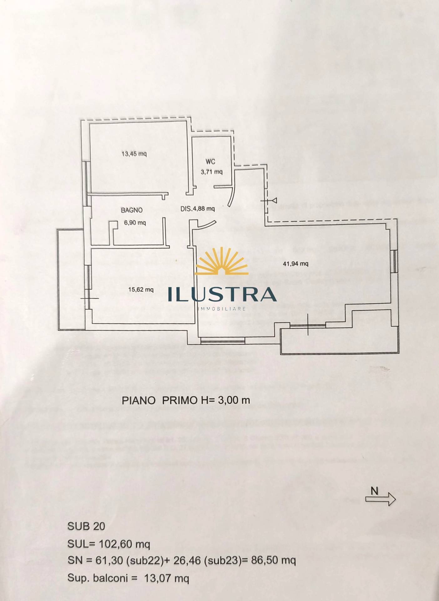 Foto 10 - Trilocale via Gioacchino belli
 
3, San Benedetto del Tronto - planimetria 1