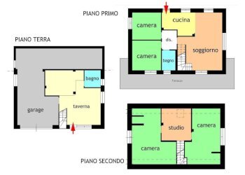 Planimetria - Villa via Generale Vincenzo Rossi, Bordighera - foto 45