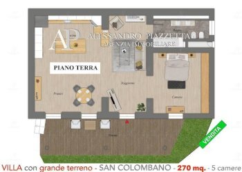 Planimetria - Villa San Colombano Certenoli - foto 39