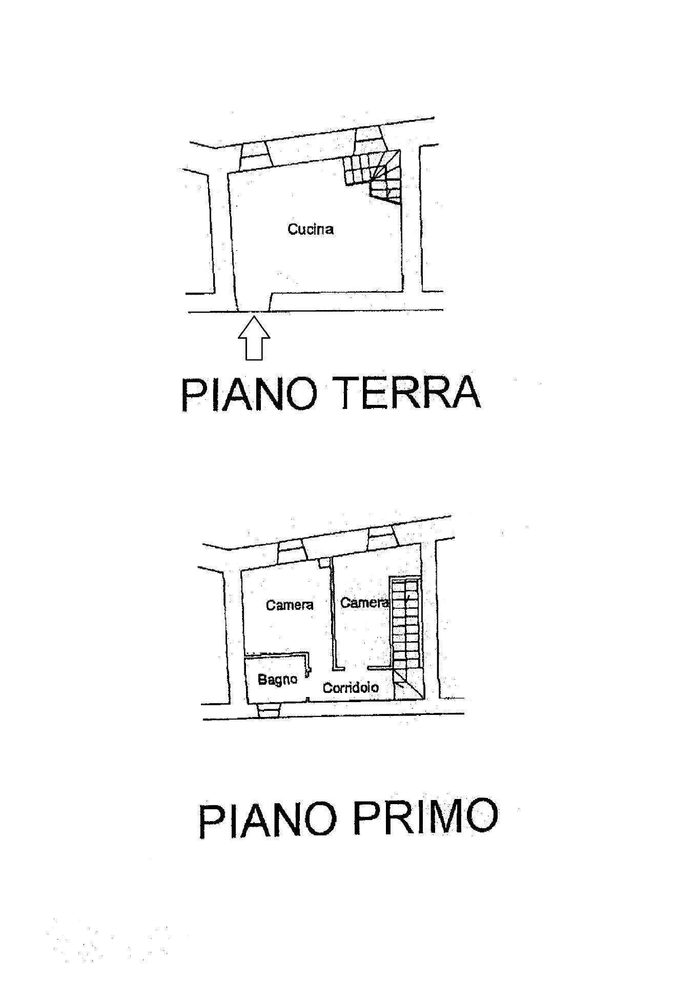 Foto 28 - Trilocale Cerreto di Spoleto-Triponzo, Cerreto di Spoleto - planimetria 1