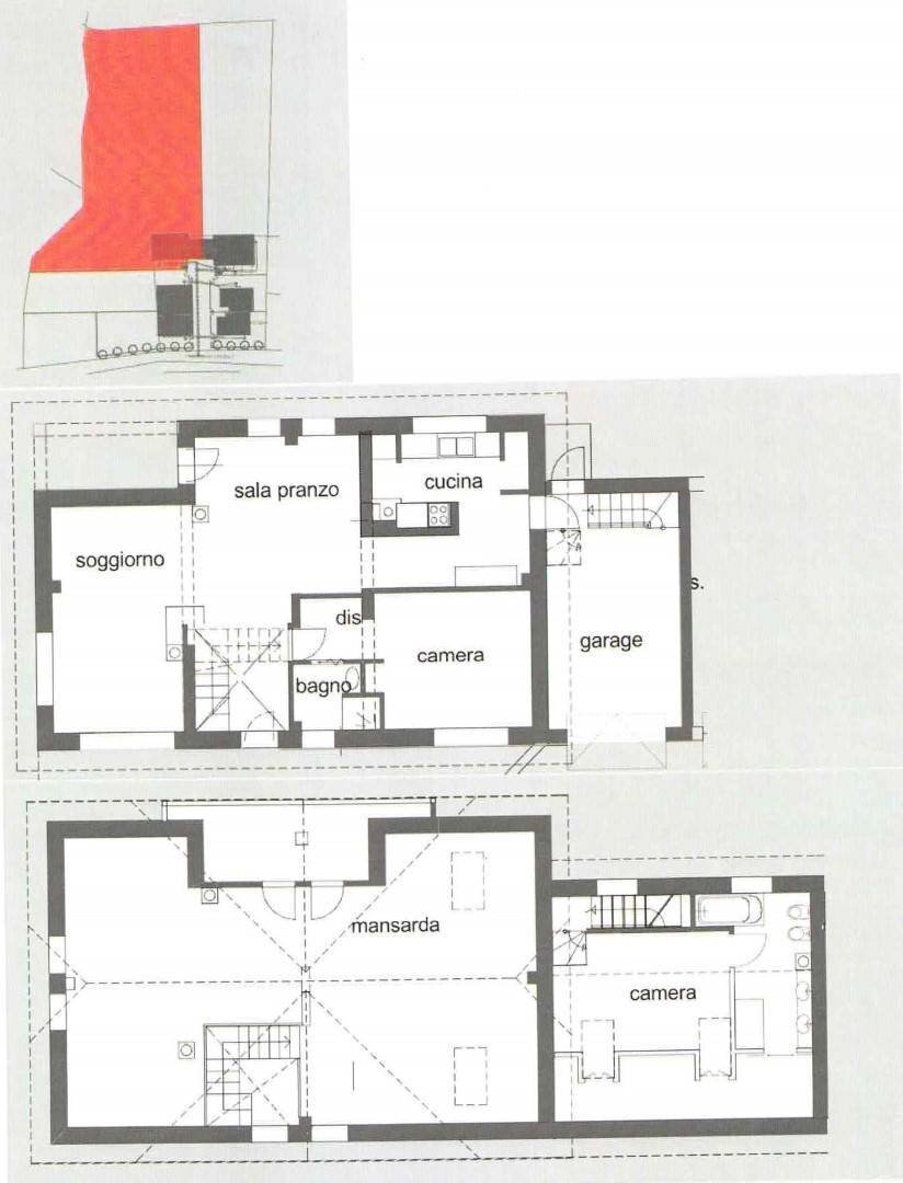 Foto 27 - Villa Malborghetto Valbruna - planimetria 1