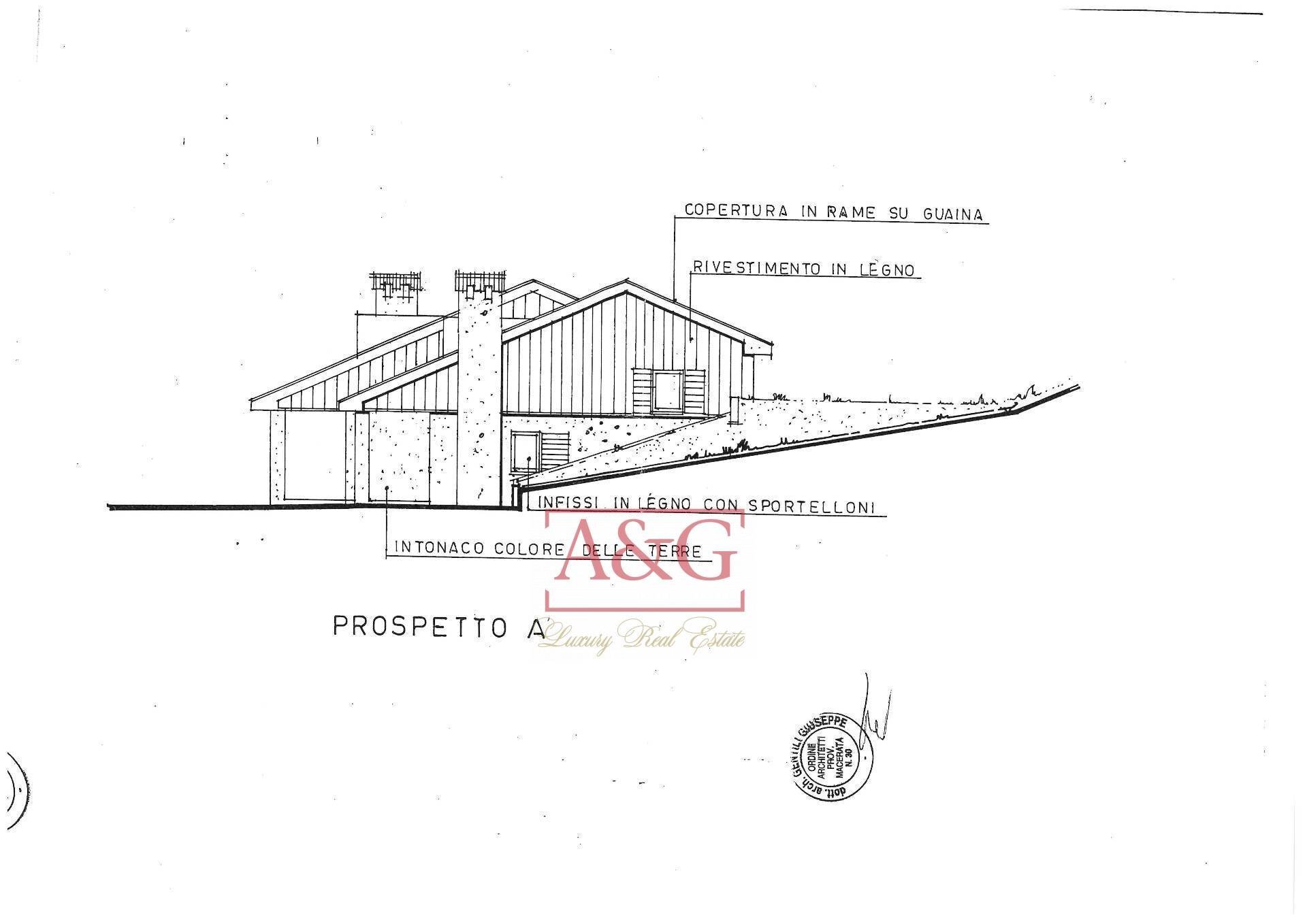 Foto 43 - Casa semi indipendente Contrada San Liberato
 
SNC, San Ginesio - planimetria 1
