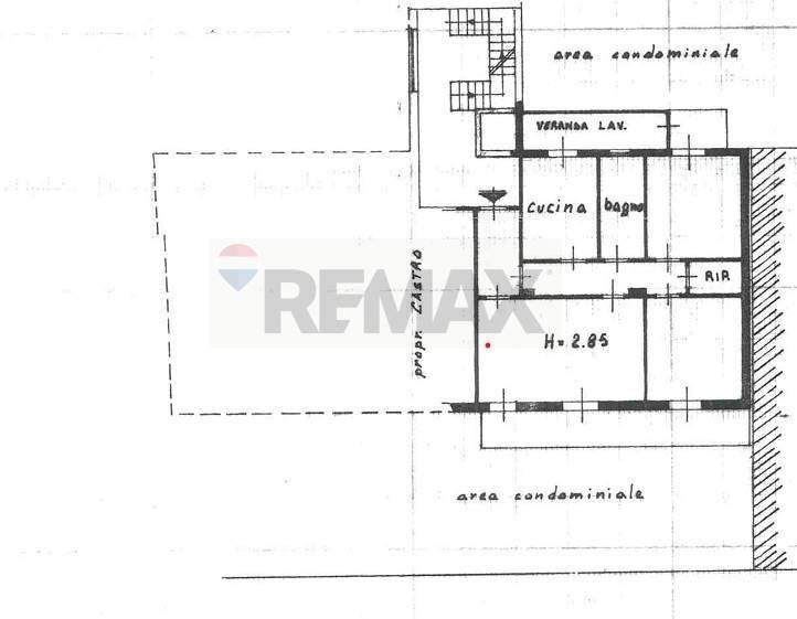 Pianta 2D - Four-room apartment Via Sciarelle
 
170, Acireale - floor plans 1