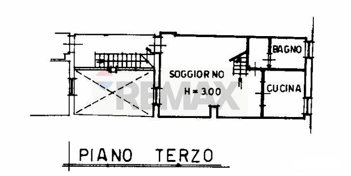 Pianta 2D - Trilocale Strada Venti Settembre
 
28, Parma - planimetria 1