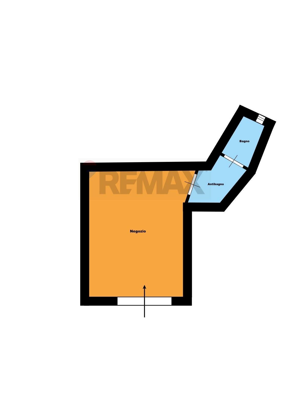 Pianta 2D - Negozio VIA SVIZZERA
 
45, Marano di Napoli - planimetria 1