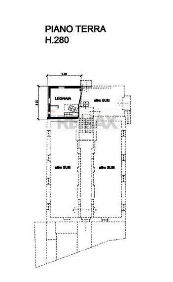 Pianta 2D - Trilocale VIA DEL FOSSA'
 
8, Ossana - planimetria 1