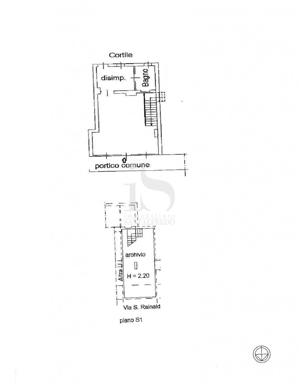 Ufficio VIA SAN RAINALDO, 25, Concorezzo - planimetria 1