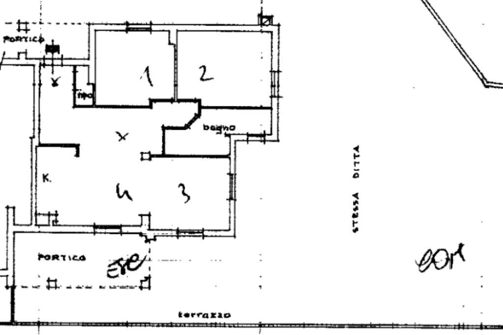 Four-room apartment Str. Vicinale Colle, Imperia - floor plans 1