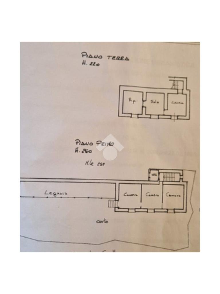 Casa indipendente Via Grattino Inf., Molini di Triora - planimetria 1