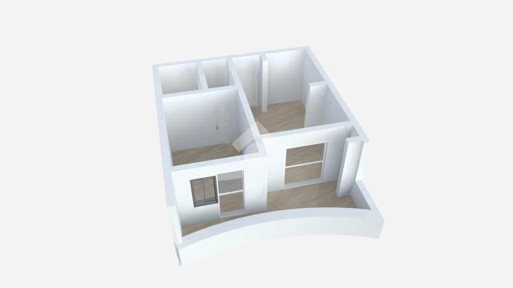 Bilocale Viale Piero e Alberto Pirelli, Milano (zona Bicocca) - planimetria 1