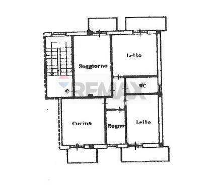 Pianta 2D - Quadrilocale Via Gaetano Costa
 
3, Belpasso - planimetria 1