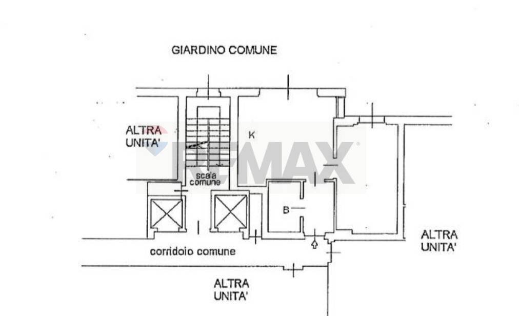 Pianta 2D - Two-room apartment Via Emilio Treves
 
3, Milano - floor plans 1